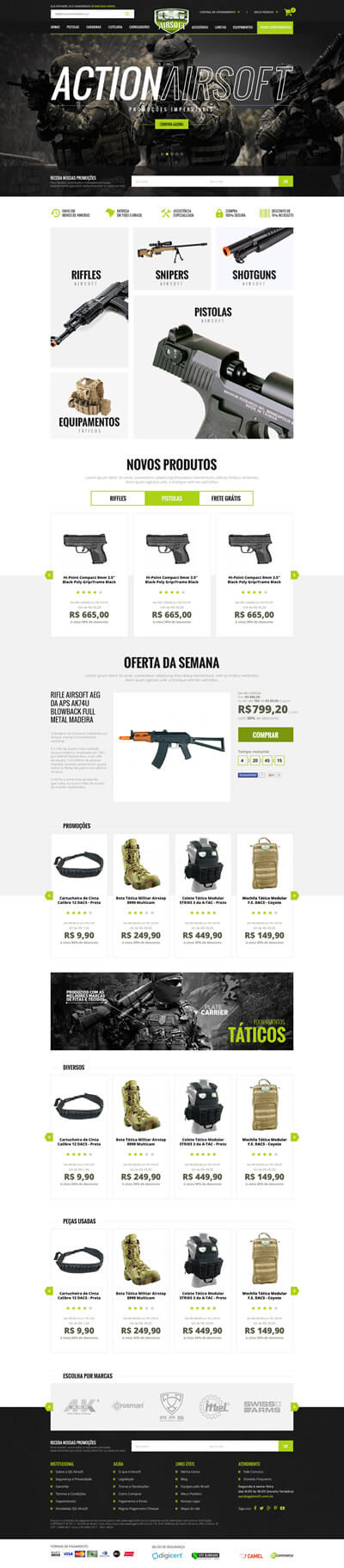 agência camel - qg airsoft